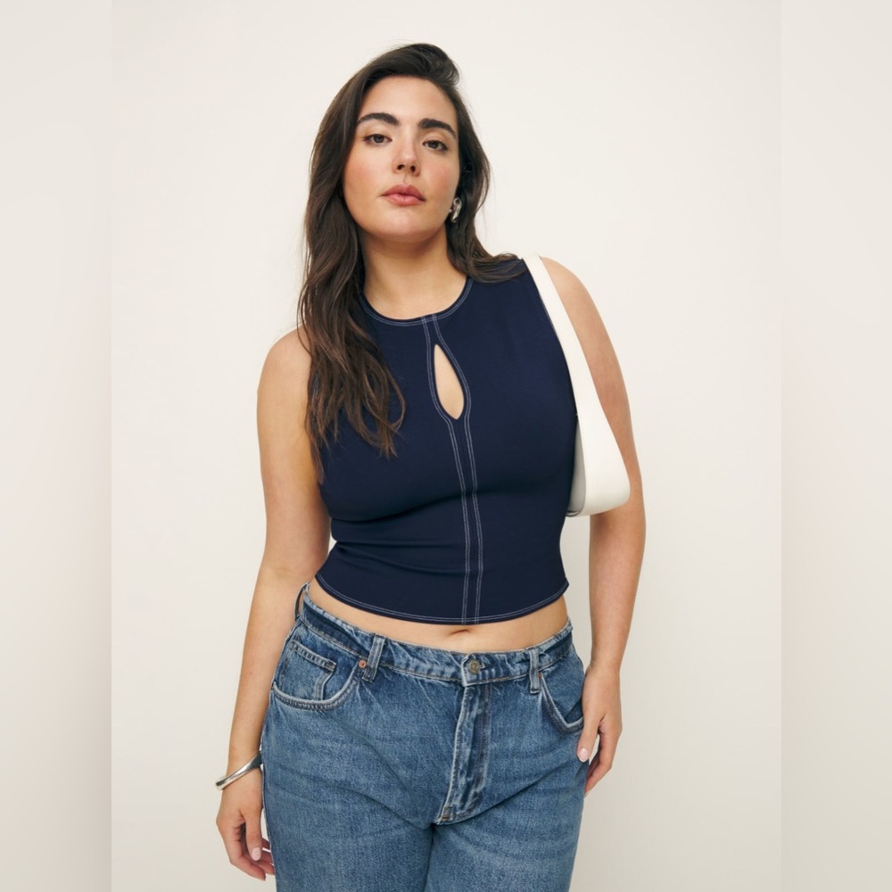 Reformation Carsyn knit top - size s - Picture 2 of 6